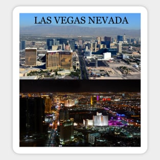 Las Vegas Nevada dual work A Sticker